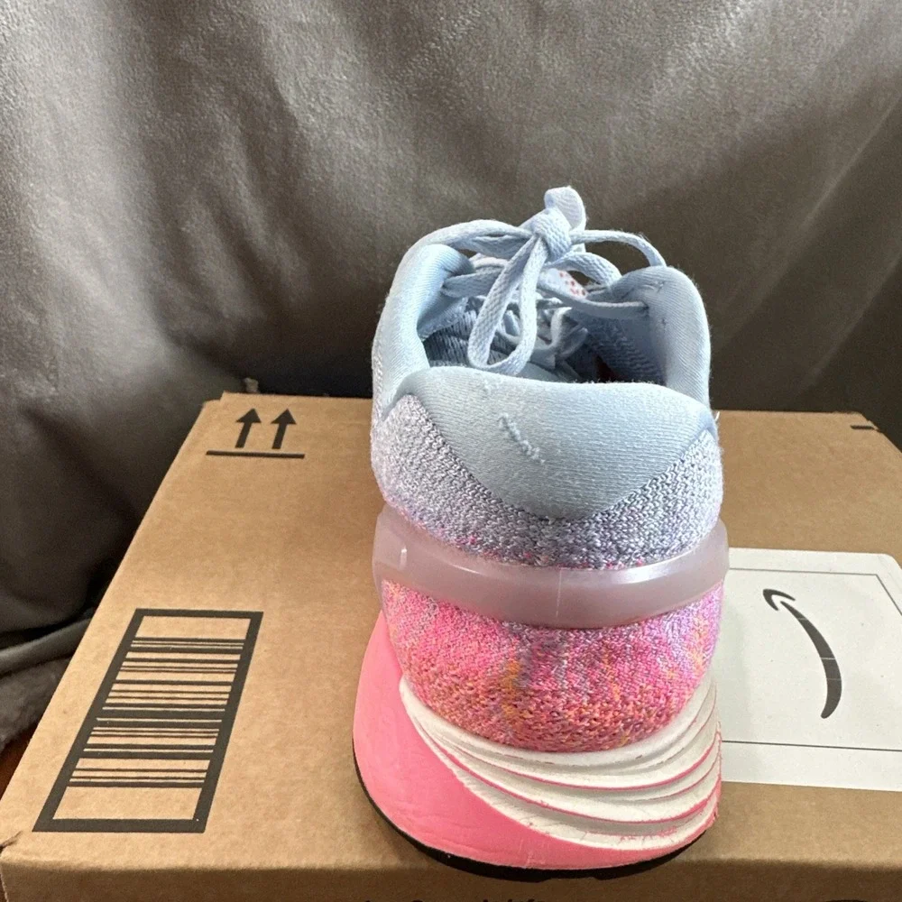 Nike LunarGlide 7 Running Shoes Women's Sz 9.5. Light Blue Pink Black Purple